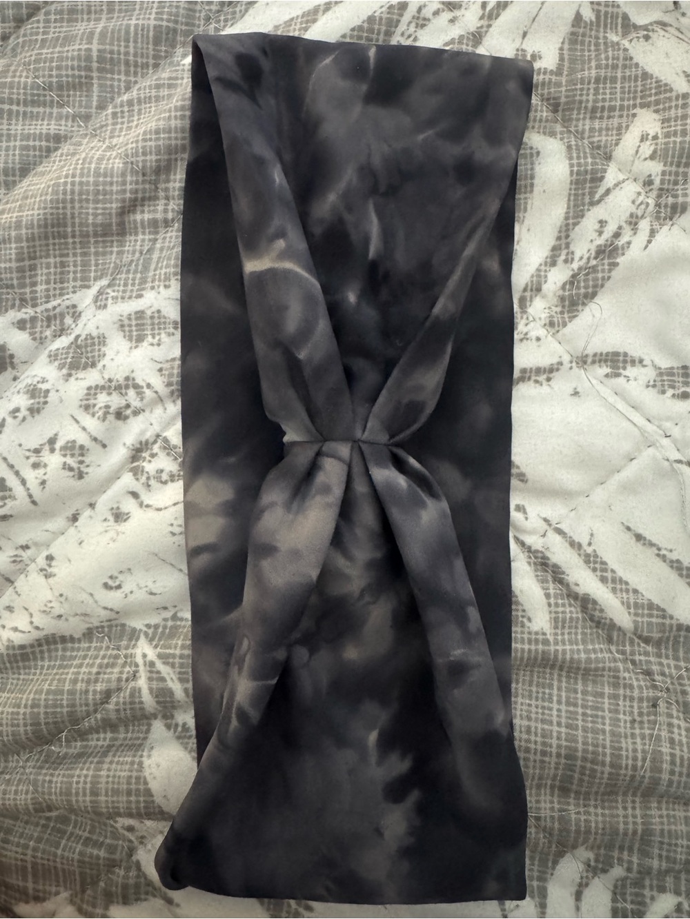 CVG headband in charcoal